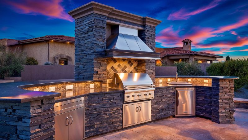 Outdoor Grill Installation