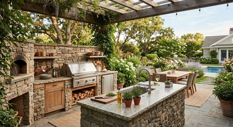 Outdoor Kitchen Renovation in South Houston, TX