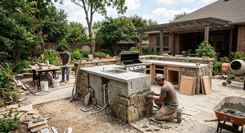 Outdoor Kitchen Renovation in Mount Pleasant, SC