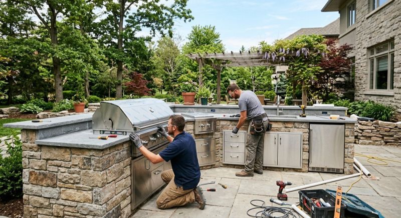 Outdoor Kitchen Renovation in Mount Pleasant, SC